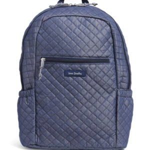 Vera Bradley Denim Backpack - Moonlight Navy